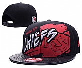 Chiefs Cool Logo Black Adjustable Hat GS,baseball caps,new era cap wholesale,wholesale hats